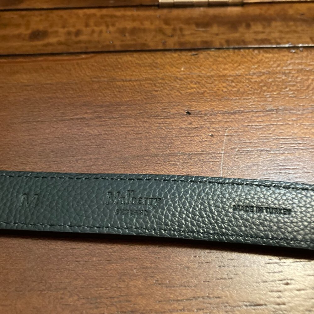 Mulberry Bryn Belt, M, dark green - Picture 6 of 6